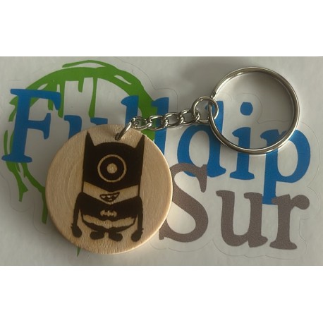 Llavero madera Minion
