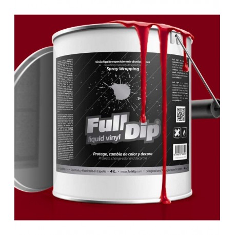 FULLDIP 4L ROJO CEREZA MATE