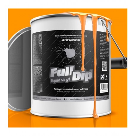 FULLDIP 4L NARANJA MATE
