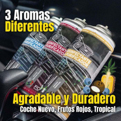 Desinfectante y Purificador Aire Acondicionado Coche FullCarX